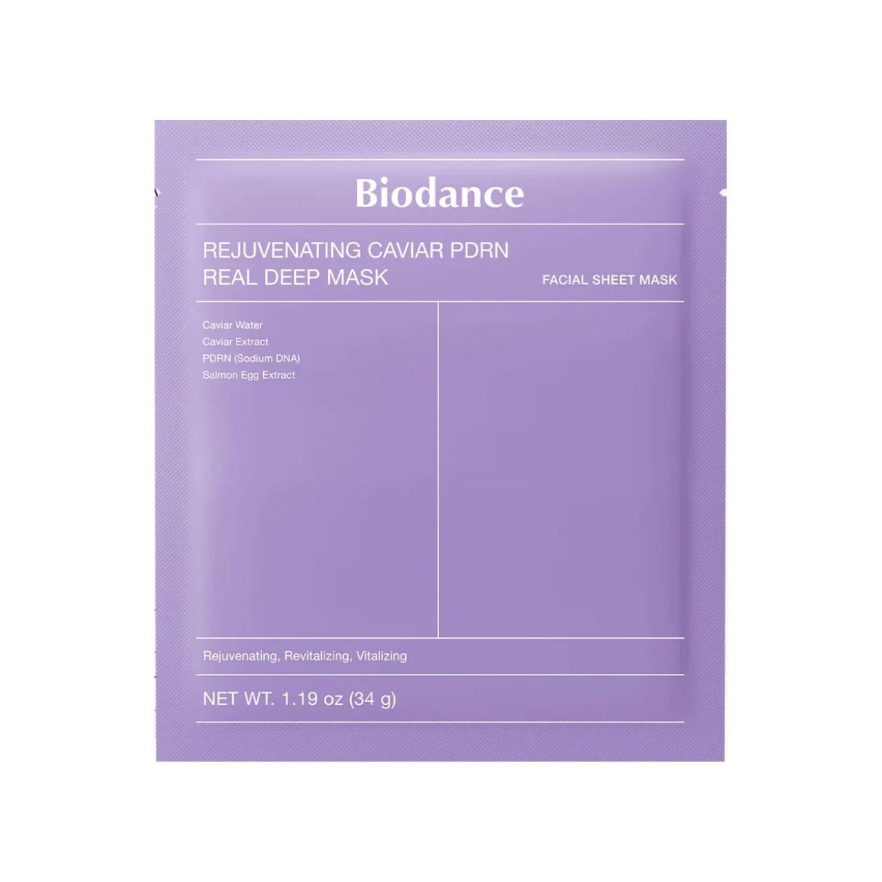 Rejuvenating Caviar PDRN Real Deep Mask